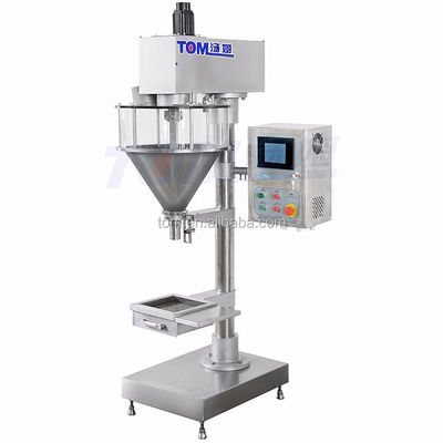 주문 30-40 봉지/분 반 자동 파우더 포장 기계 3g-1000g 온라인 제조