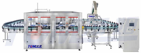 주문 완전 자동 피스톤 모노블록 필러 캡 머신 100ml-1L online manufacture