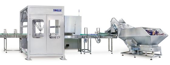 주문 고속 스파이더 병 풀기 기계 정밀 빈 병 배치 온라인 제조