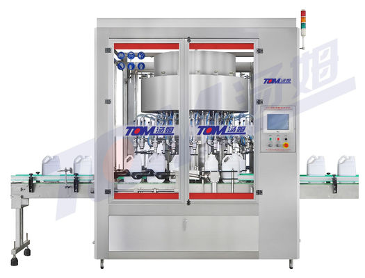 주문 식용유 물 용액 정제 화학물질의 자동 회전 무게량 채울 기계 온라인 제조