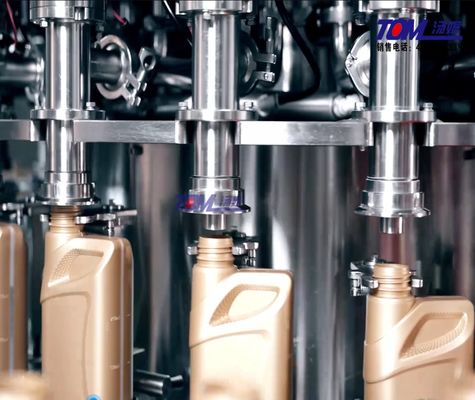 주문 로터리 100ml-1L 점도 액체 질량 유량계 충전 캡핑 기계 (병용) online manufacture