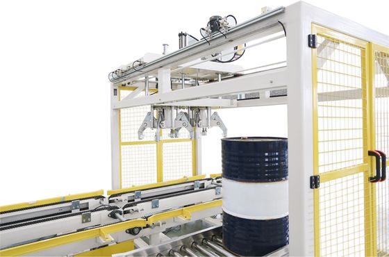 주문 200L-1000L 드럼 충전 농약 충전 기계, 다중 방위 회전 충전 헤드 및 방지 드립 호퍼 포함 online manufacture