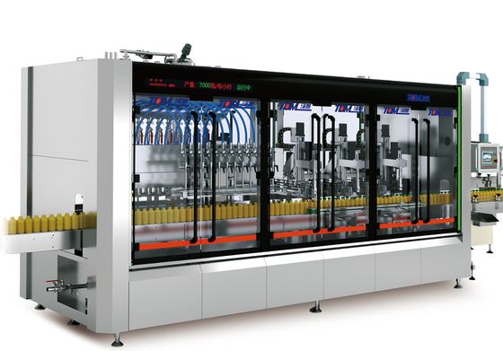주문 세르보 모터 모노블록 필러 캡 머신 디자인 샘플 및 적절한 병 지름의 정리를 위해 online manufacture