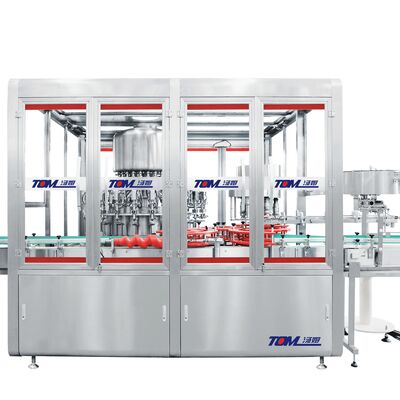 주문 일반 온도 농약 자동화 장비 용량 2800-4800BPH 대량 생산 라인에 적합 online manufacture