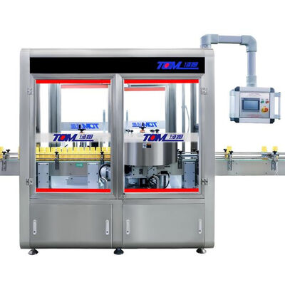 주문 용량 2800 ~ 4800 BPH 농약 포장을 위해 적합하고 일관성 있는 16개의 포장 머리로 구성된 농약 포장 장비 온라인 제조