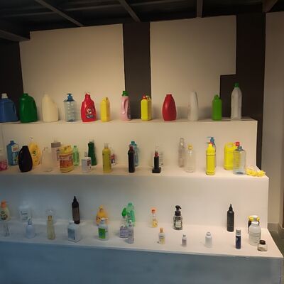 완전 자동 일반 세제 충전 캡핑 라벨링 기계 공장 제조