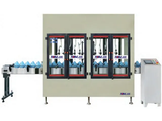 500ml-3000ml 반성식 비금속 백액 채울 캡 머신 2
