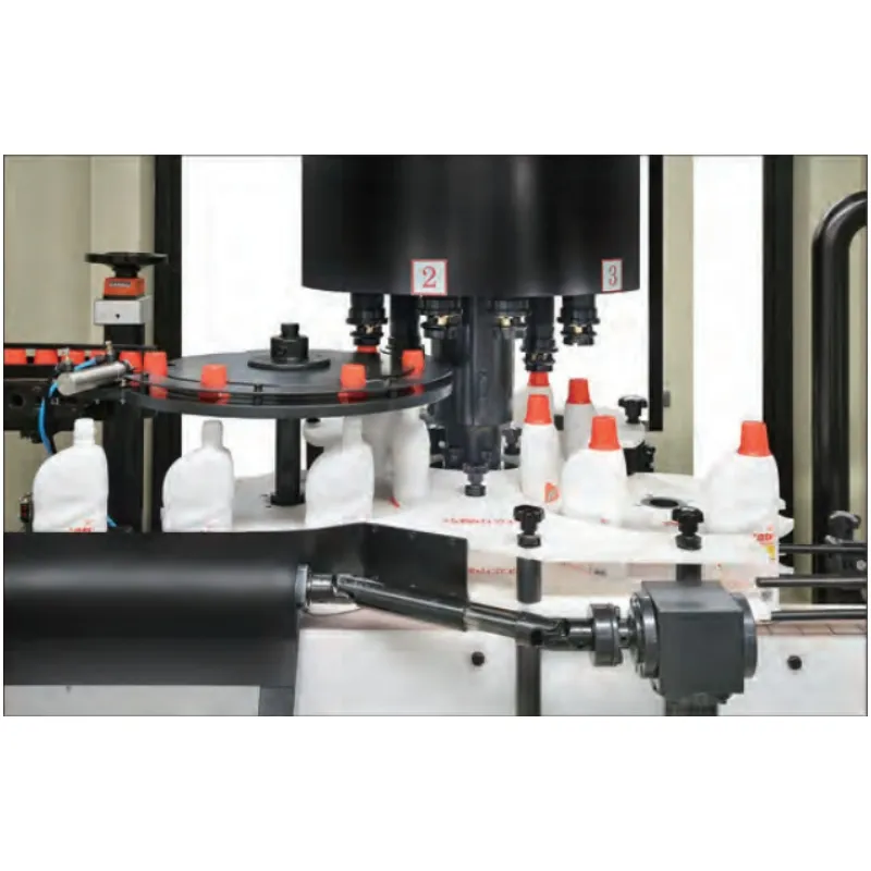 500ml-3000ml 반성식 비금속 백액 채울 캡 머신 5