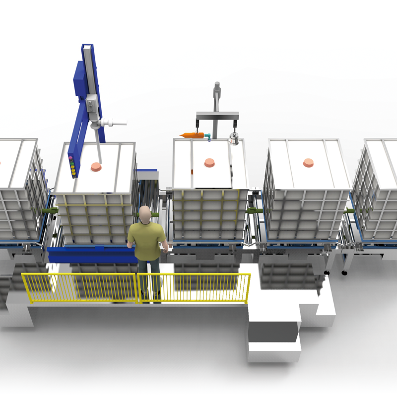 안정적인 가스 소스와 낮은 소비를 가진 화학 포장 기계 200L 톤 배럴 액체 포장 요구를 채우기 위해 2