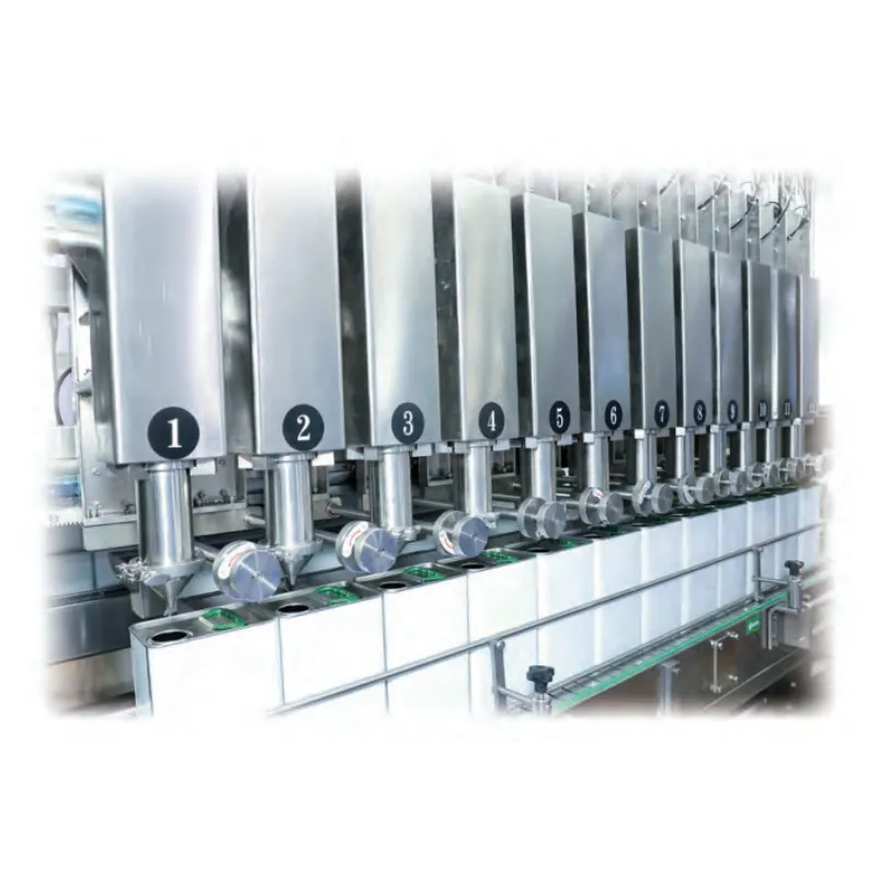 식용유 및 소스용 고급 1-5L 충전 및 캡핑 기계 3