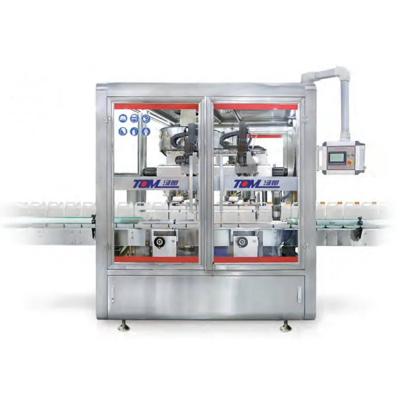 식용유 및 소스용 고급 1-5L 충전 및 캡핑 기계 4