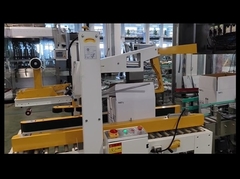 스마트 팩토리의 프로덕션 라인과 자동 카튼 밀폐 기계 결합