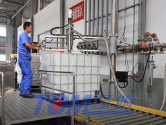 200kg-1T 반 자동 IBC 농약 및 화학물질 탱크 채우기