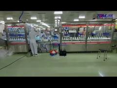 품질 검출과 함께 개인 관리 제품에 대한 반 자동 채우고 캡 기계